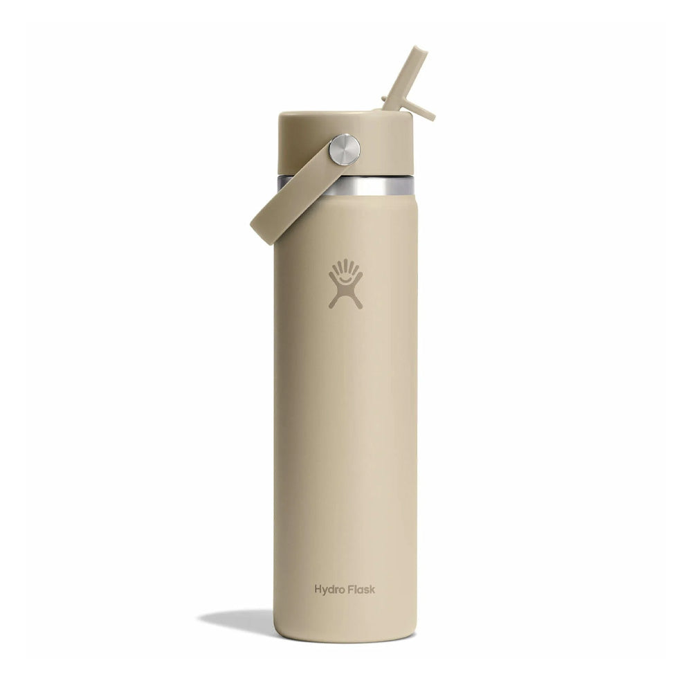 Bouteille isolée à goulot large Hydro Flask Monochrome Flex Straw Cap – 710 ml