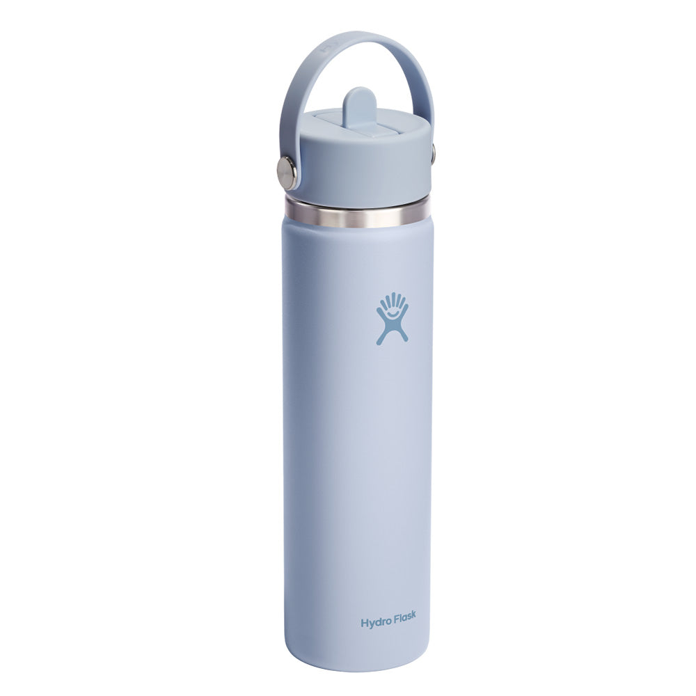 Bouteille isolée à goulot large Hydro Flask Monochrome Flex Straw Cap – 710 ml