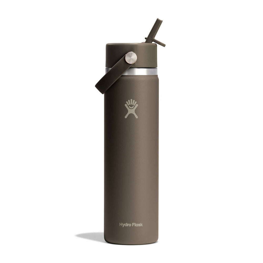 Bouteille isolée à goulot large Hydro Flask Monochrome Flex Straw Cap – 710 ml