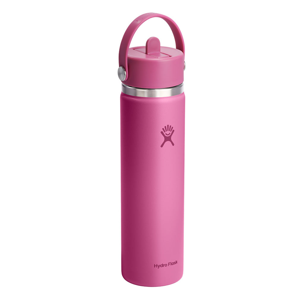 Bouteille isolée à goulot large Hydro Flask Monochrome Flex Straw Cap – 710 ml