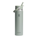 Bouteille isolée à goulot large Hydro Flask Monochrome Flex Straw Cap – 710 ml