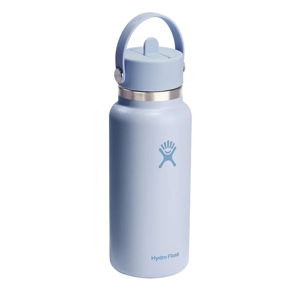 Hydro Flask Monochrome Flex Straw Cap Wide Mouth Insulated Bottle – 946 ml