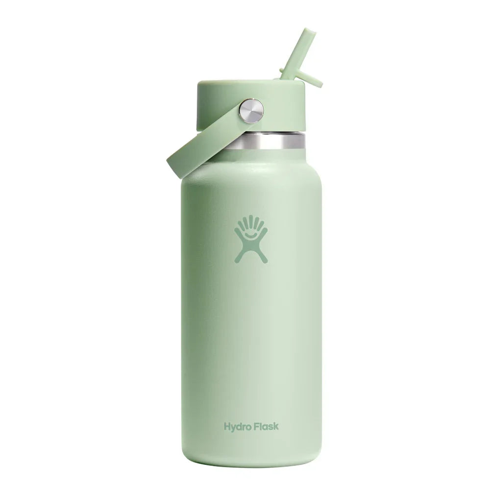 Hydro Flask Monochrome Flex Straw Cap Wide Mouth Insulated Bottle – 946 ml