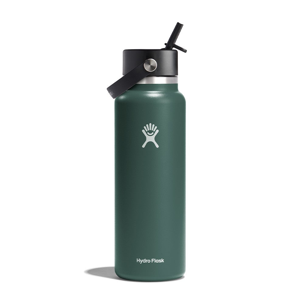 Bouteille à grand goulot Hydro Flask Flex Straw 1,18 L