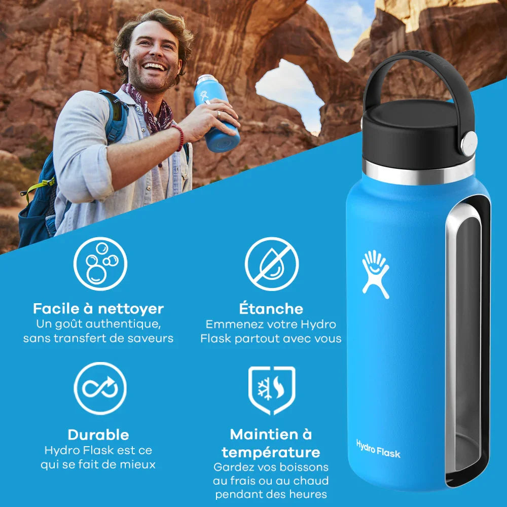 Hydro Flask Flex Cap Standard Mouth Insulated Bottle – 1892 ml