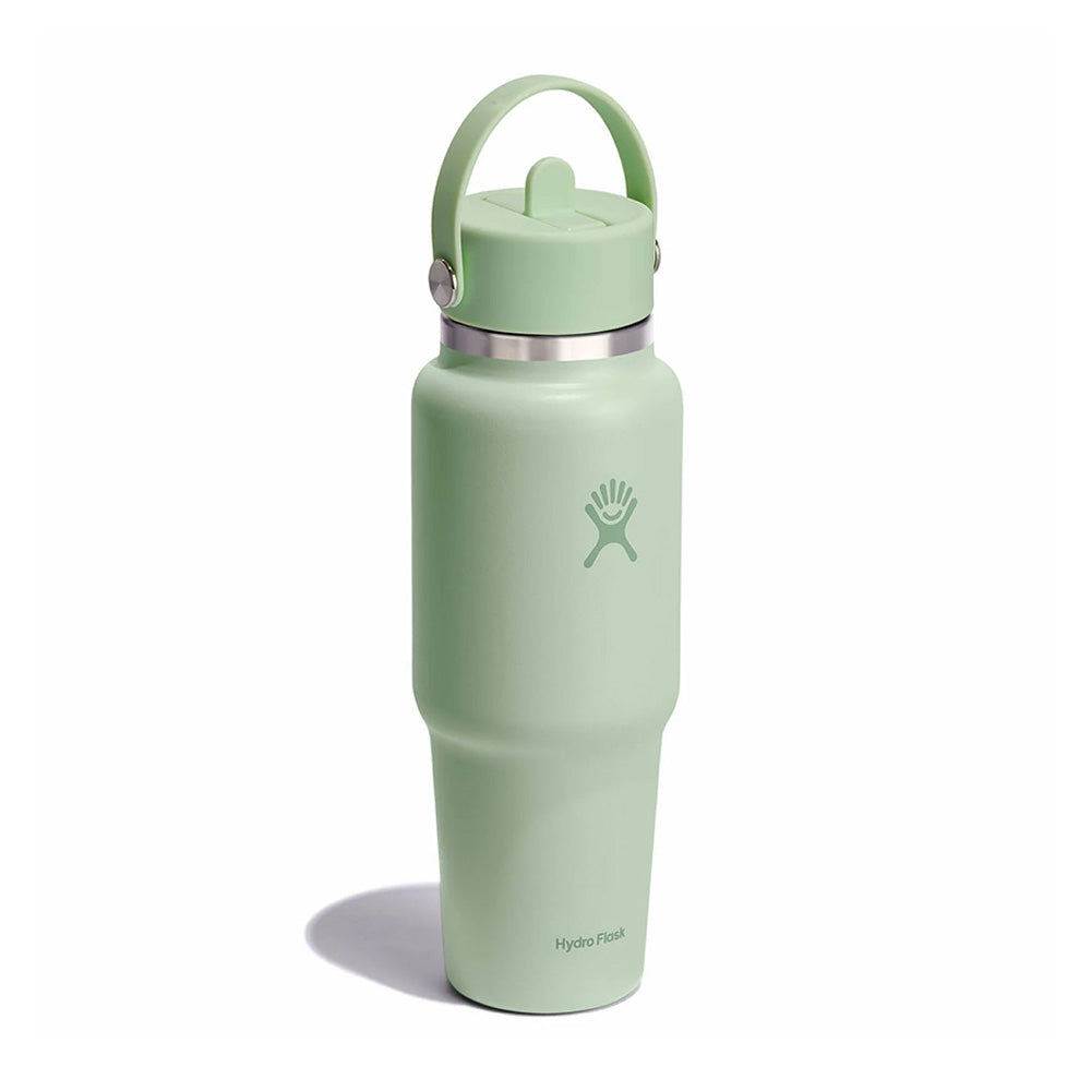 Bouteille isolée à goulot large hydroflask Straw Travel 946 Ml
