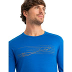 Chandail Icebreaker 200 Oasis Ski Stripes (hommes)