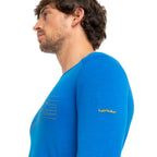 Chandail Icebreaker 200 Oasis Ski Stripes (hommes)