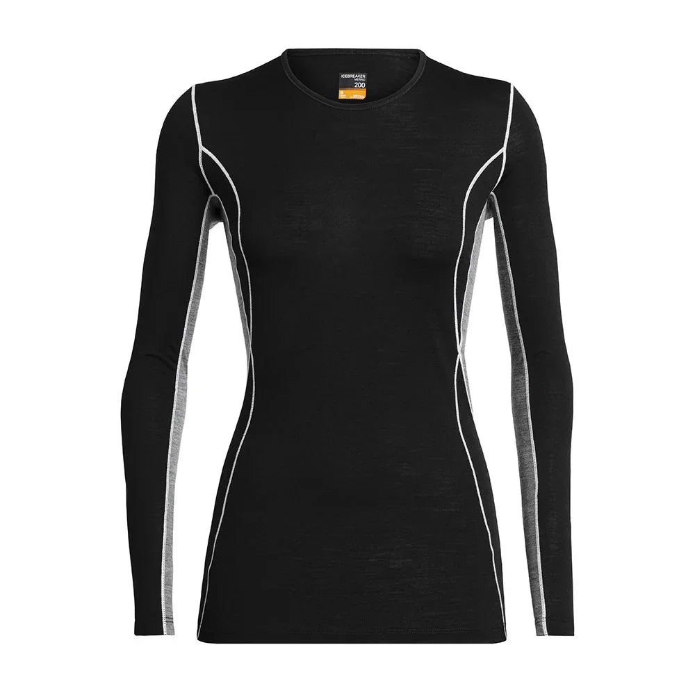 Icebreaker W's 200 Oasis Deluxe LS Crewe Sweater