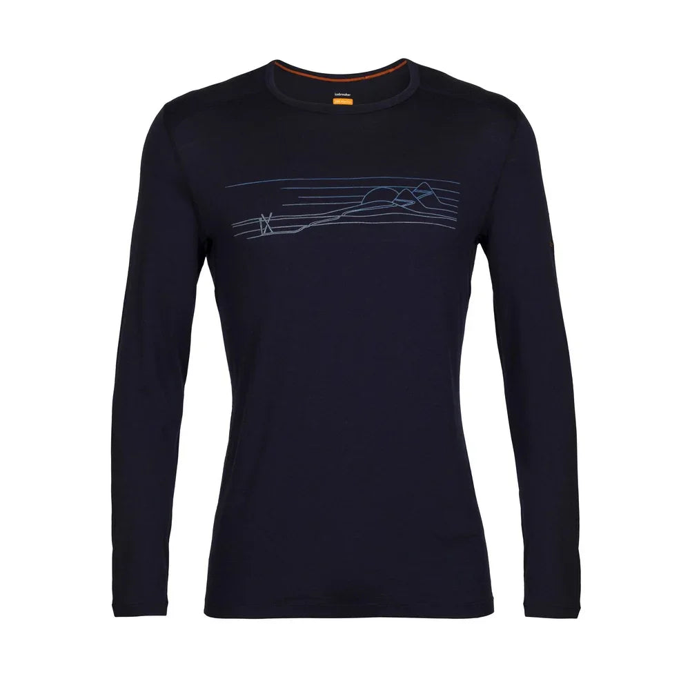 Chandail Icebreaker 200 Oasis Ski Stripes (hommes)