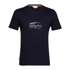 T-shirt Icebreaker Central Classic Caravan (hommes)