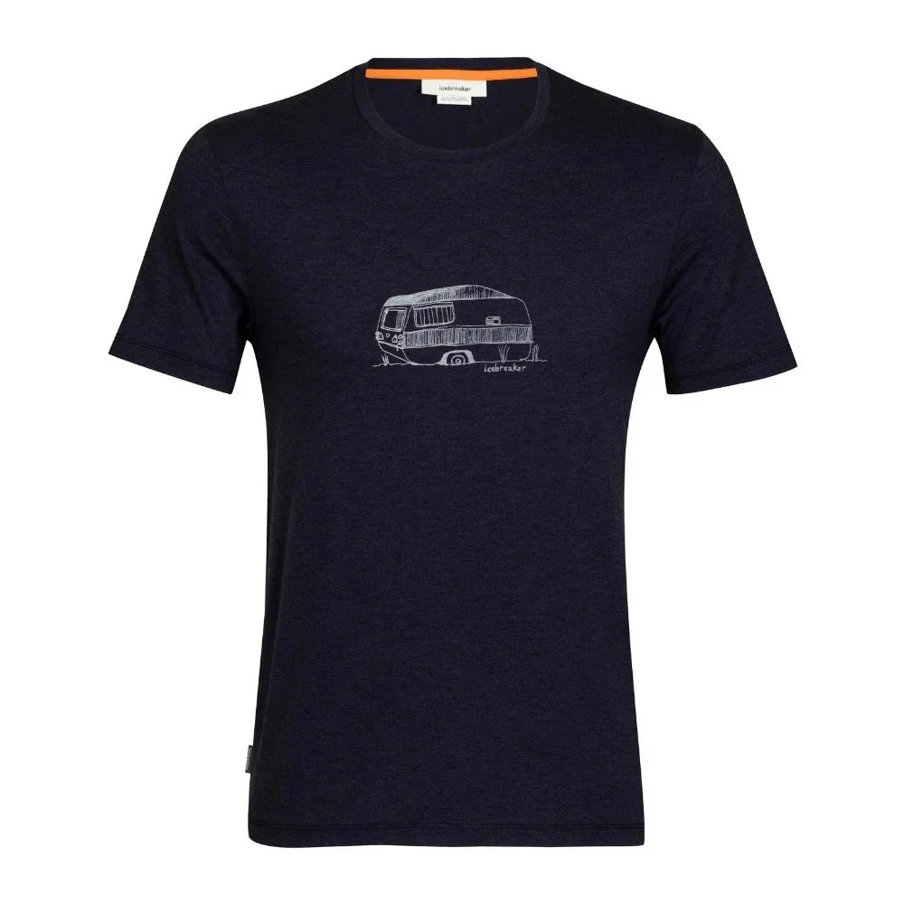 T-shirt Icebreaker Central Classic Caravan (hommes)