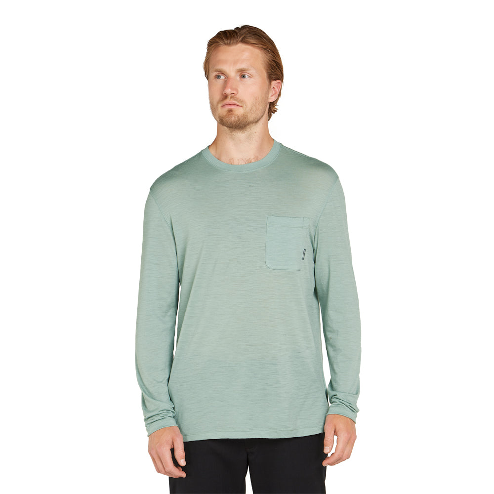 Chandail à manches longues Icebreaker Merino 150 Tech Lite III (hommes)