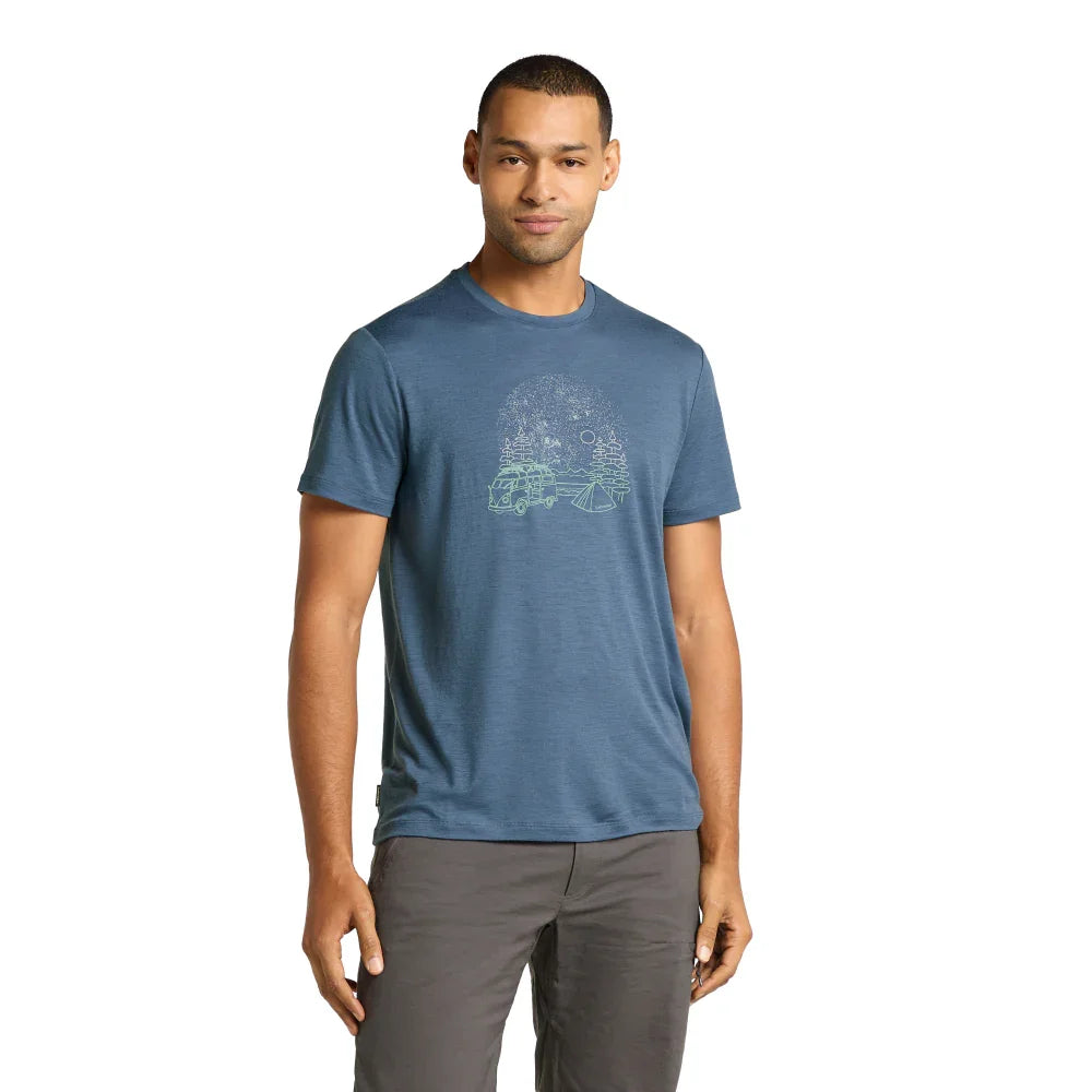 T-shirt Icebreaker Merino 150 Tech Lite III Van Camp (hommes)