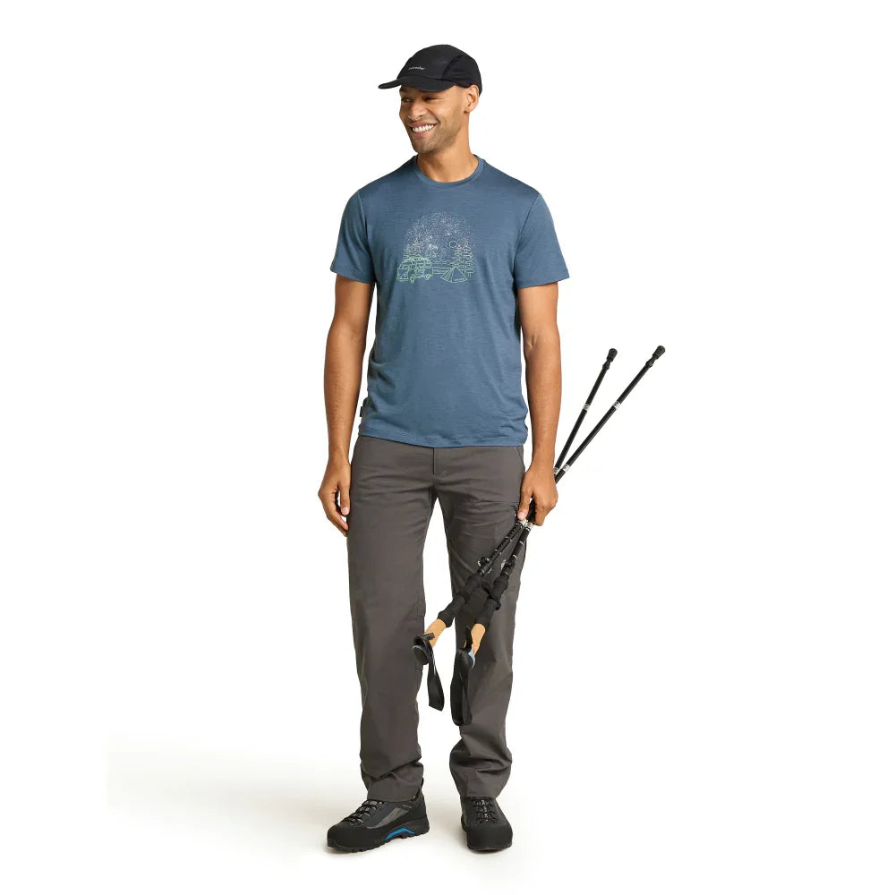 T-shirt Icebreaker Merino 150 Tech Lite III Van Camp (hommes)