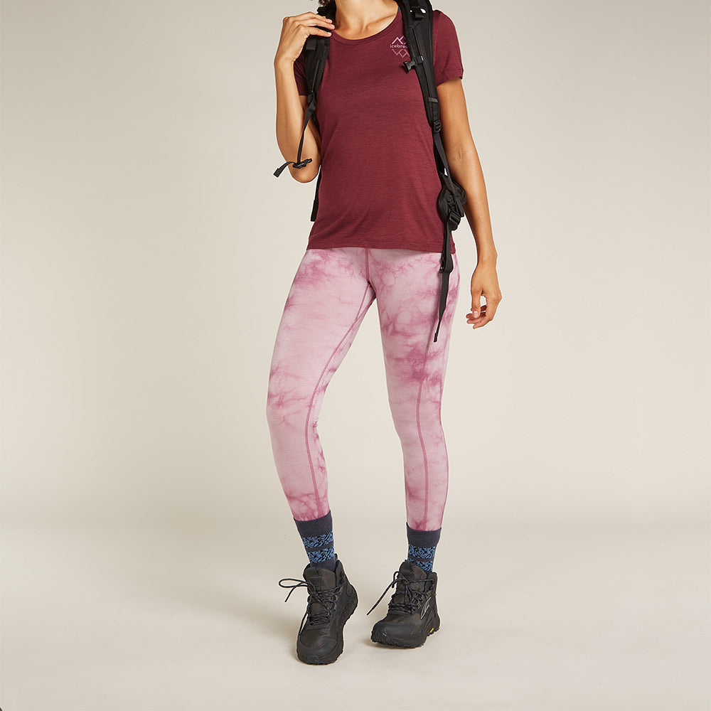 T-shirt Icebreaker Merino 150 Tech Lite Reflections III (femmes)