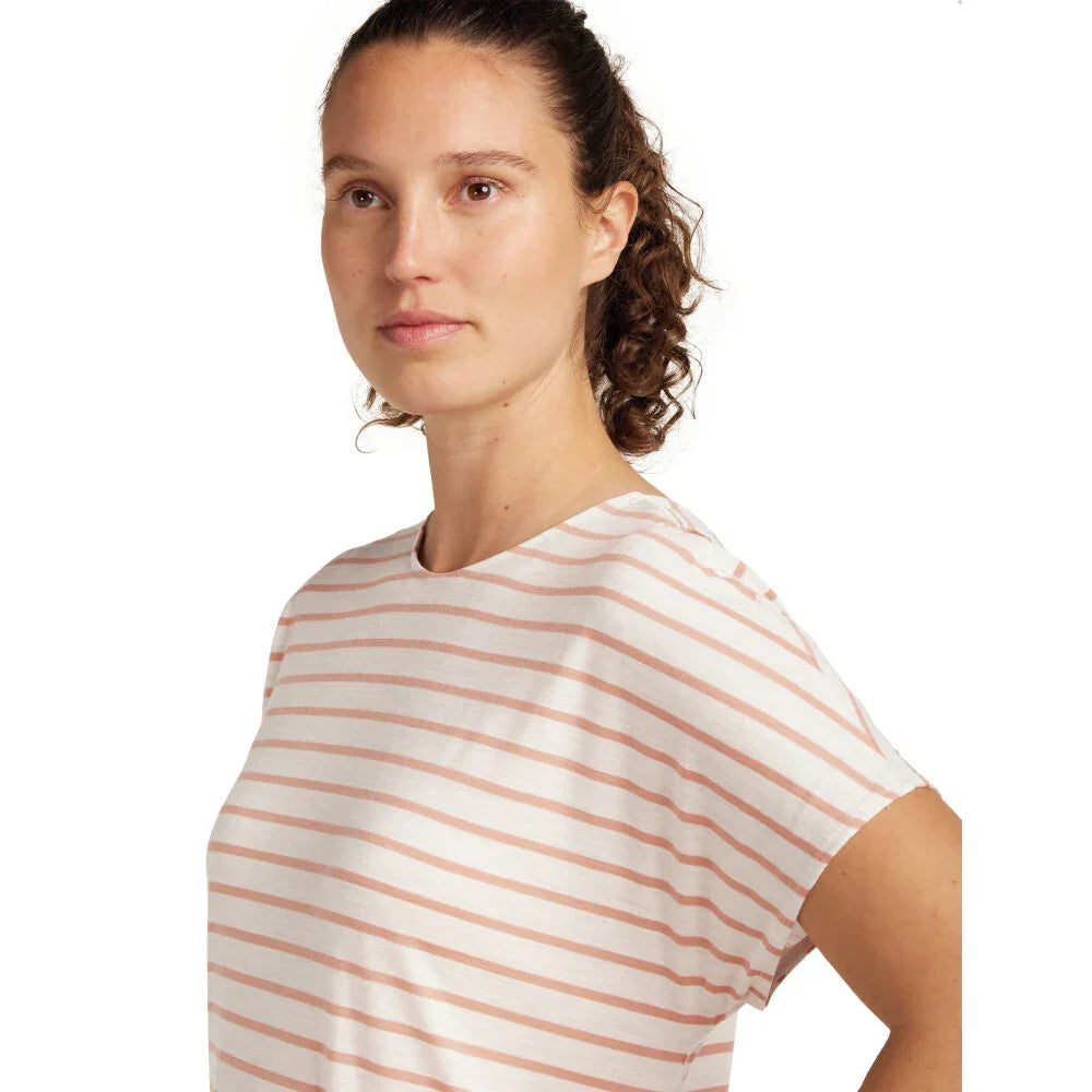T-shirt à col en V réversible Icebreaker Drayden (femmes)
