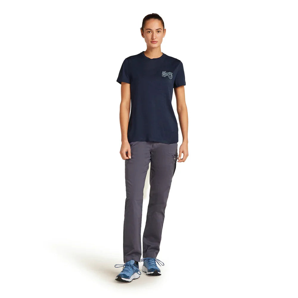 Icebreaker W's 150 Tech Lite Adventure Ride T-Shirt