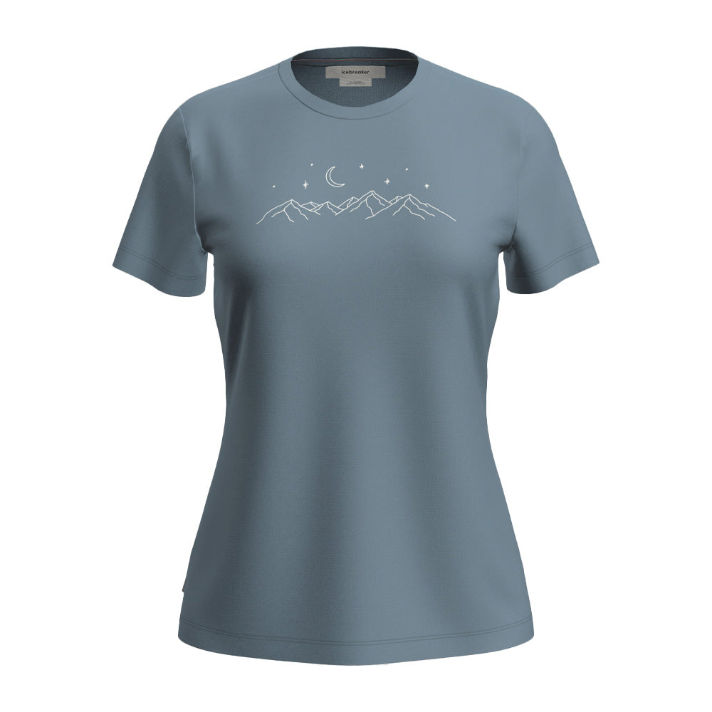 Icebreaker W's 150 Tech Lite Sparkling Stars T-Shirt