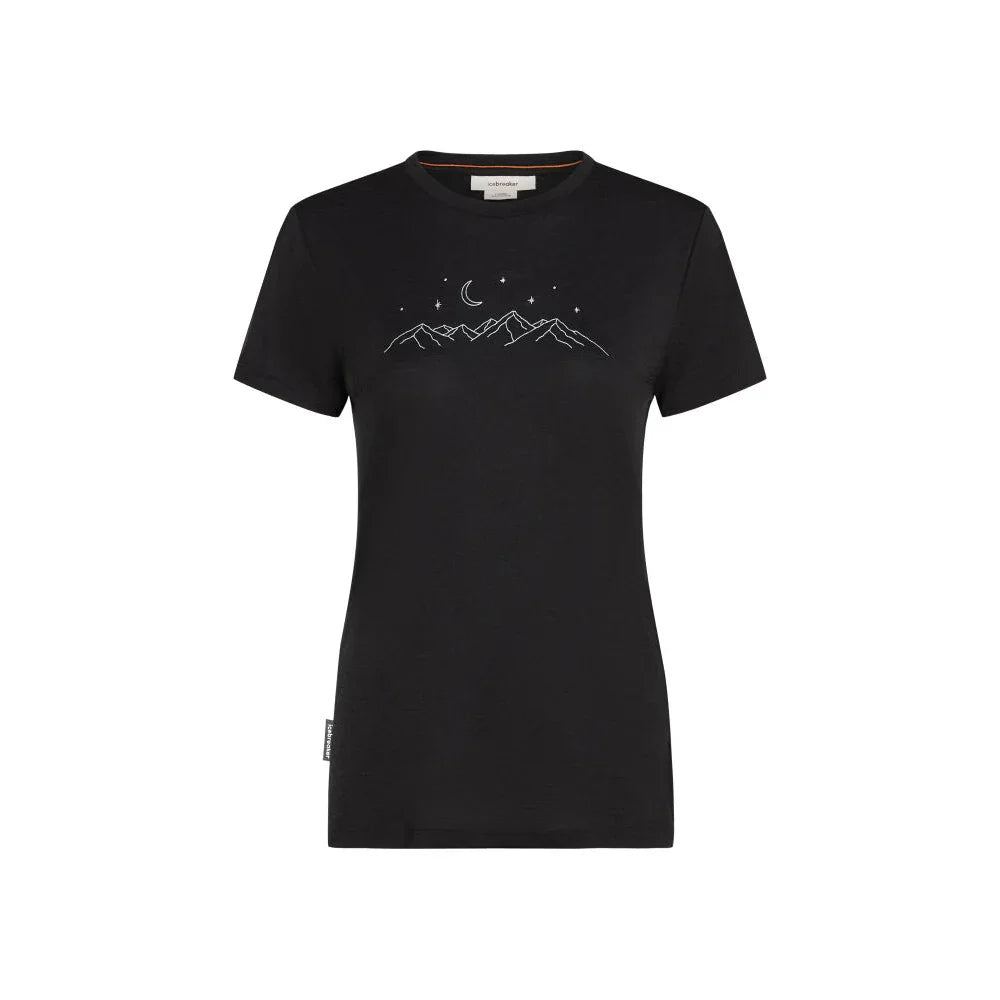 Icebreaker W's 150 Tech Lite Sparkling Stars T-Shirt