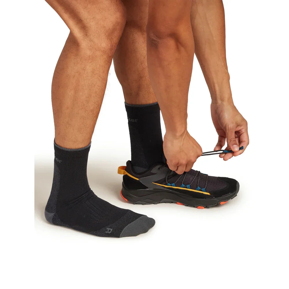 Icebreaker M's Merino Hike+ Ultralight Quarter Socks