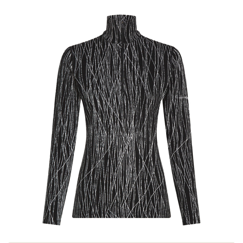 Icebreaker W's Vertex Merino 260 Tech Delta Lines Half-Zip Thermal Shirt