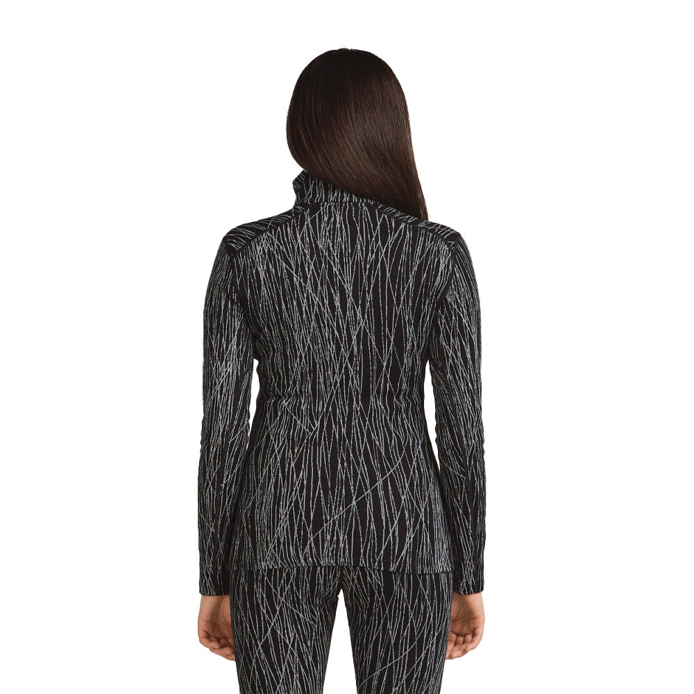 Icebreaker W's Vertex Merino 260 Tech Delta Lines Half-Zip Thermal Shirt