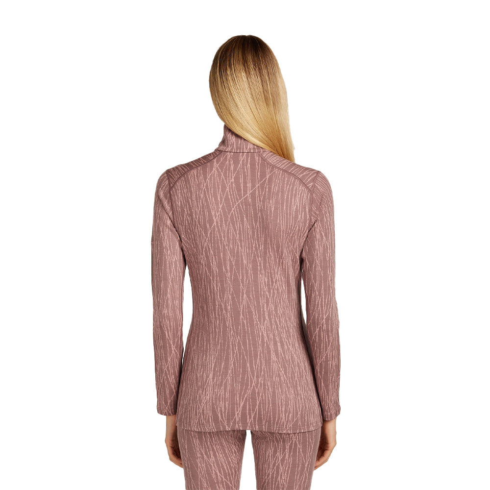 Icebreaker W's Vertex Merino 260 Tech Delta Lines Half-Zip Thermal Shirt