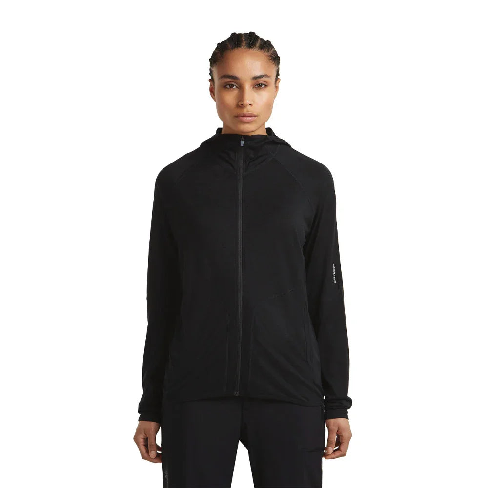 Icebreaker W's MerinoFine Ace Zip Hoodie UPF 150
