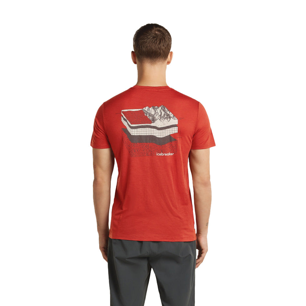 Icebreaker M's Merino 150 Tech Lite Evolving Layers T-Shirt
