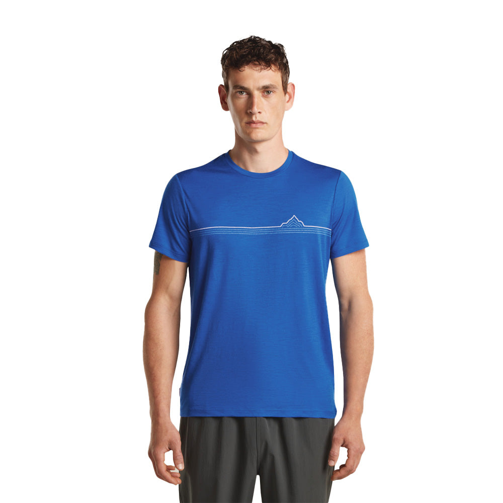 Icebreaker M's 150 Tech Lite Range Stripes T-Shirt