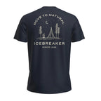 Icebreaker M's Tech Lite Peaceful Pass 150 T‑Shirt
