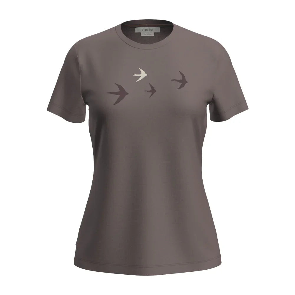 T-shirt Icebreaker Merino 150 Tech Lite Bird Transit (femmes)