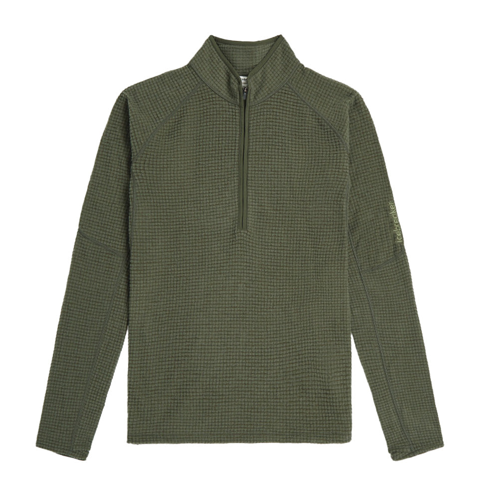 Chandail à demi-fermeture éclair Icebreaker Merino 400 RealFleece Grid Peaksland (hommes)