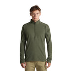 Chandail à demi-fermeture éclair Icebreaker Merino 400 RealFleece Grid Peaksland (hommes)