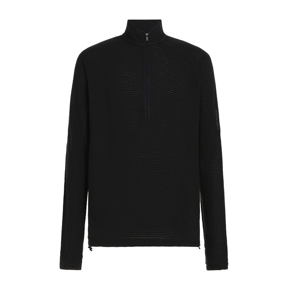 Chandail à demi-fermeture éclair Icebreaker Merino 400 RealFleece Grid Peaksland (hommes)