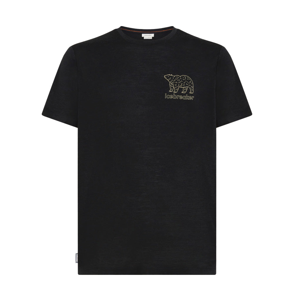 Icebreaker M's Merino 150 Tech Lite Forest Footsteps T-Shirt