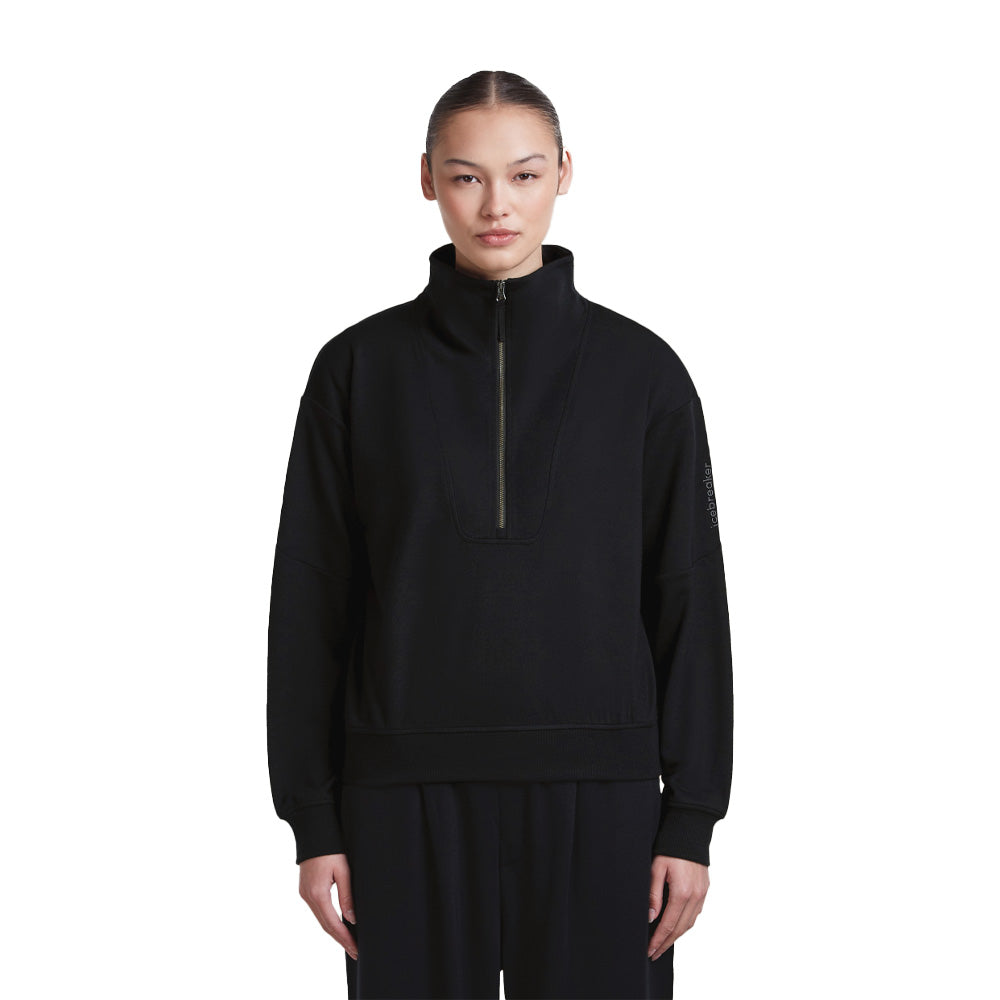 Chandail à demi-fermeture éclair Icebreaker Merino Blend 150 Drift Relaxed (femmes)