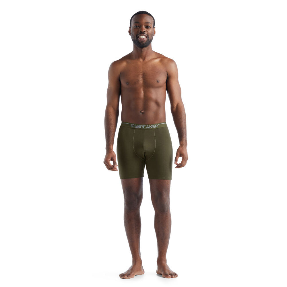 Icebreaker M's 150 Anatomica Long Boxer Briefs