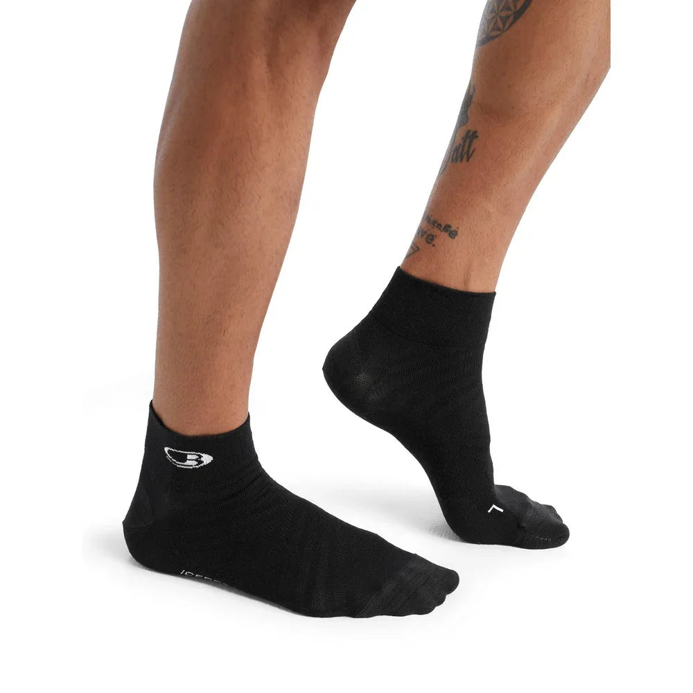Bas Iceabreaker Merino Run+ Ultralight Mini (hommes)