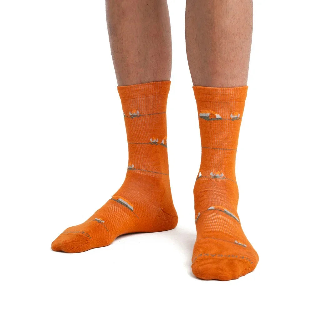 Icebreaker M's Merino Ultralight Crew Backcountry Camp Socks