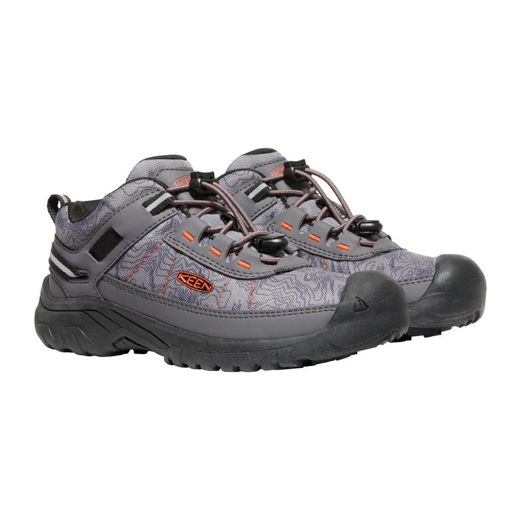 Keen Juniors' Targhee Sport Shoes - Pink Peacock/Peach Pearl