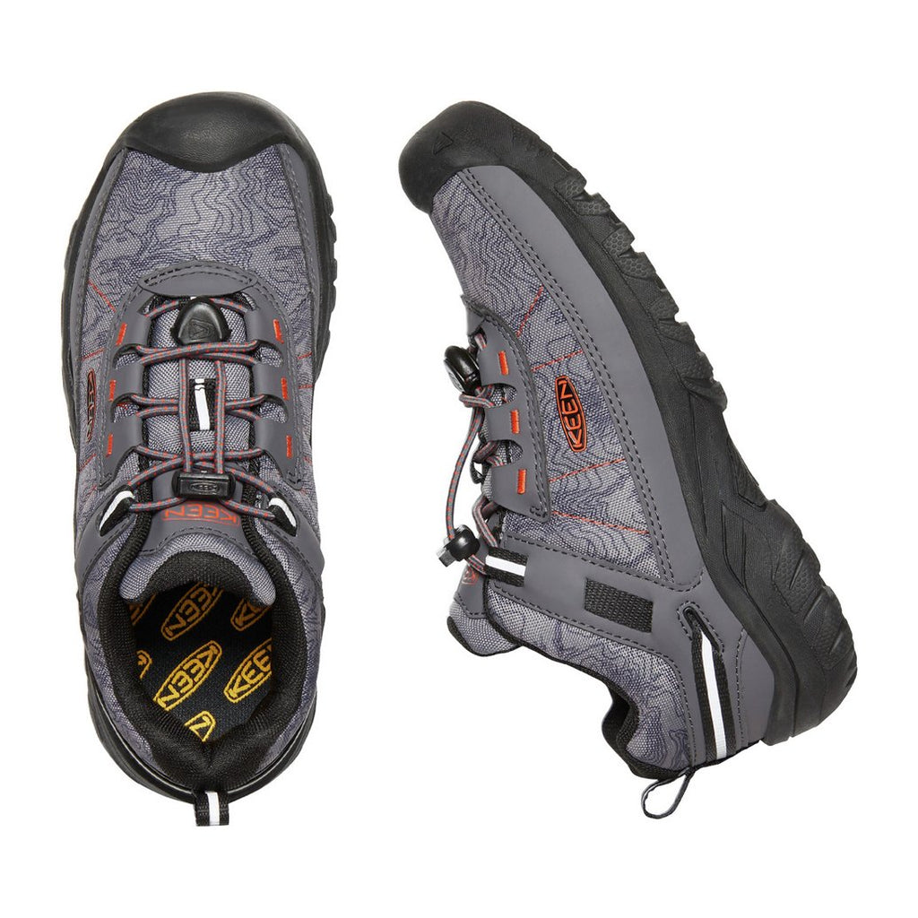 Keen Juniors' Targhee Sport Shoes - Pink Peacock/Peach Pearl
