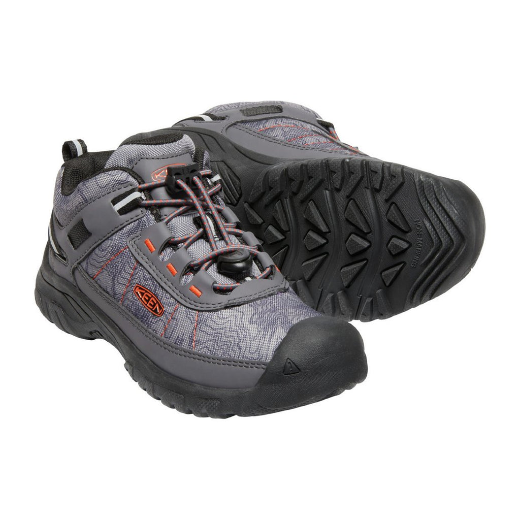 Keen Juniors' Targhee Sport Shoes - Pink Peacock/Peach Pearl