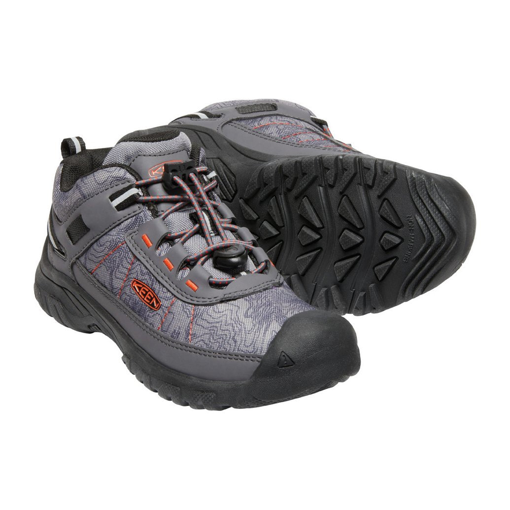 Keen Juniors' Targhee Sport Shoes - Pink Peacock/Peach Pearl
