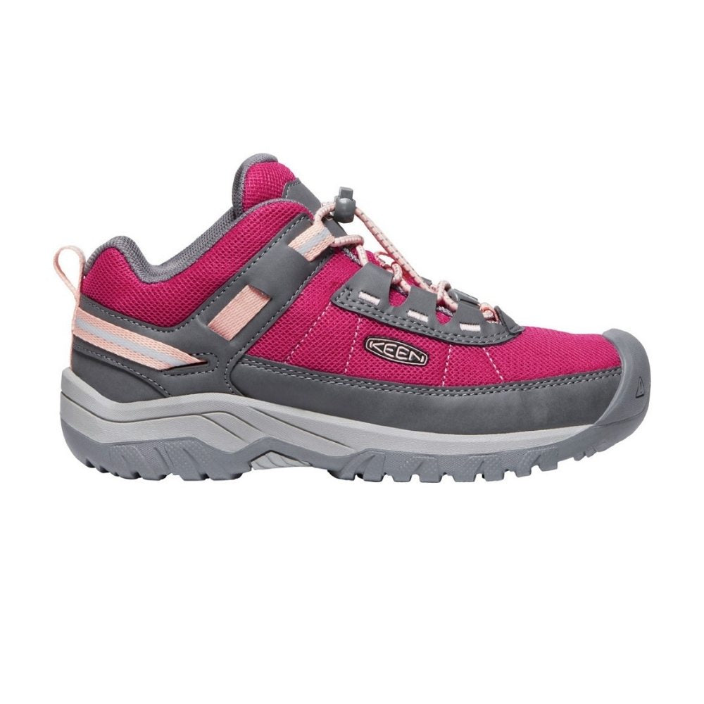 Keen Juniors' Targhee Sport Shoes - Pink Peacock/Peach Pearl