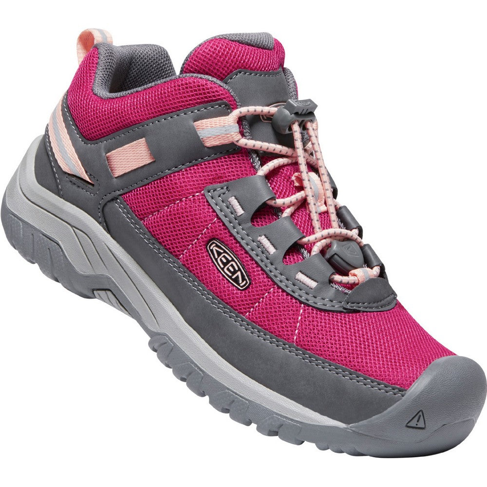 Keen Juniors' Targhee Sport Shoes - Pink Peacock/Peach Pearl