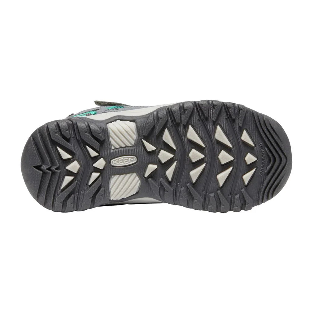 Keen Kids' Targhee Mid Waterproof Velcro Hiking Boots