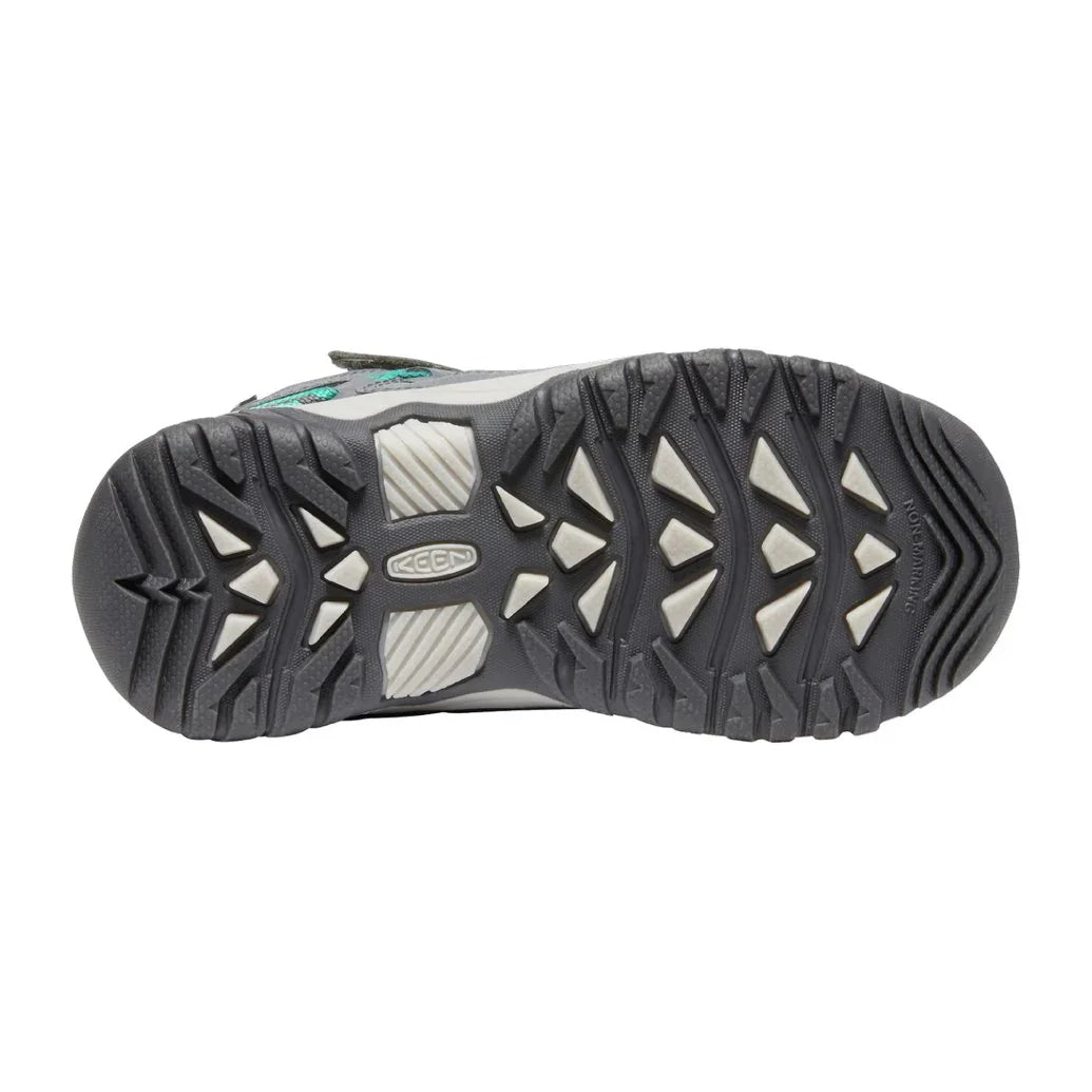 Keen Kids' Targhee Mid Waterproof Velcro Hiking Boots