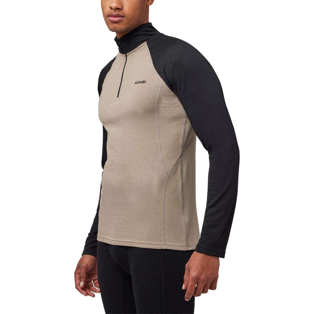 Chandail à demi-fermeture éclair Kombi MerinoMix Pro (hommes)
